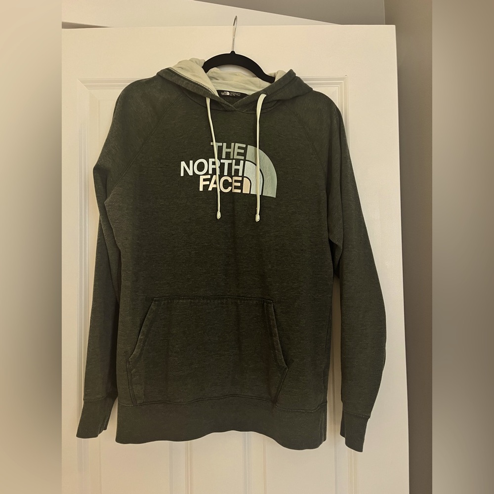 The North Face hooded sweatshirt